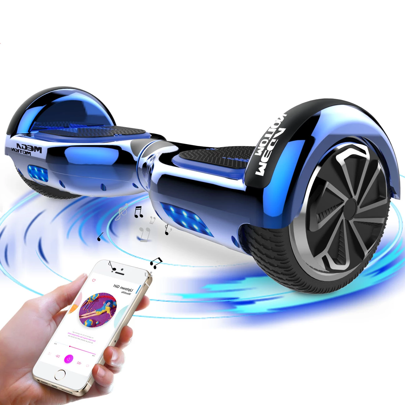 Remise 🛒 Mega Motion Pack Hoverboard 6.5"avec Bluetooth+hoverkart 🛒 – Image 2
