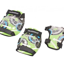 Coupon 🌟 Hudora Hudora Green Style - Set De Protection Taille M - Vert 🌟