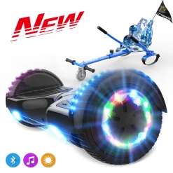 Acheter 👍 Cool&fun Pack Hoverboard 6.5"avec Bluetooth+hoverkart 👏