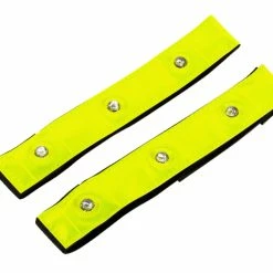 Meilleur prix 😉 BRASSARD GREEN RIDERS LED REFLECHISSANT 🎁