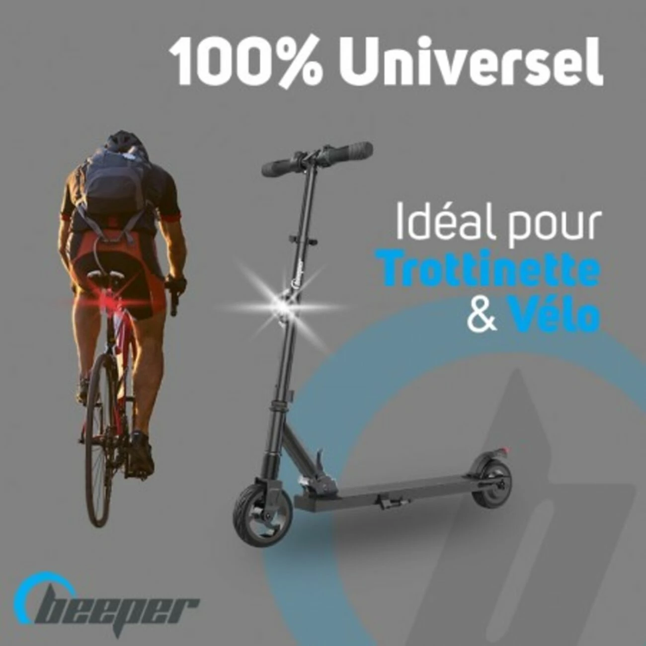 Acheter 😍 ACCESSOIRE BEEPER ROAD ECLAIRAGE AVANT LED ROUGE ✔️ – Image 2