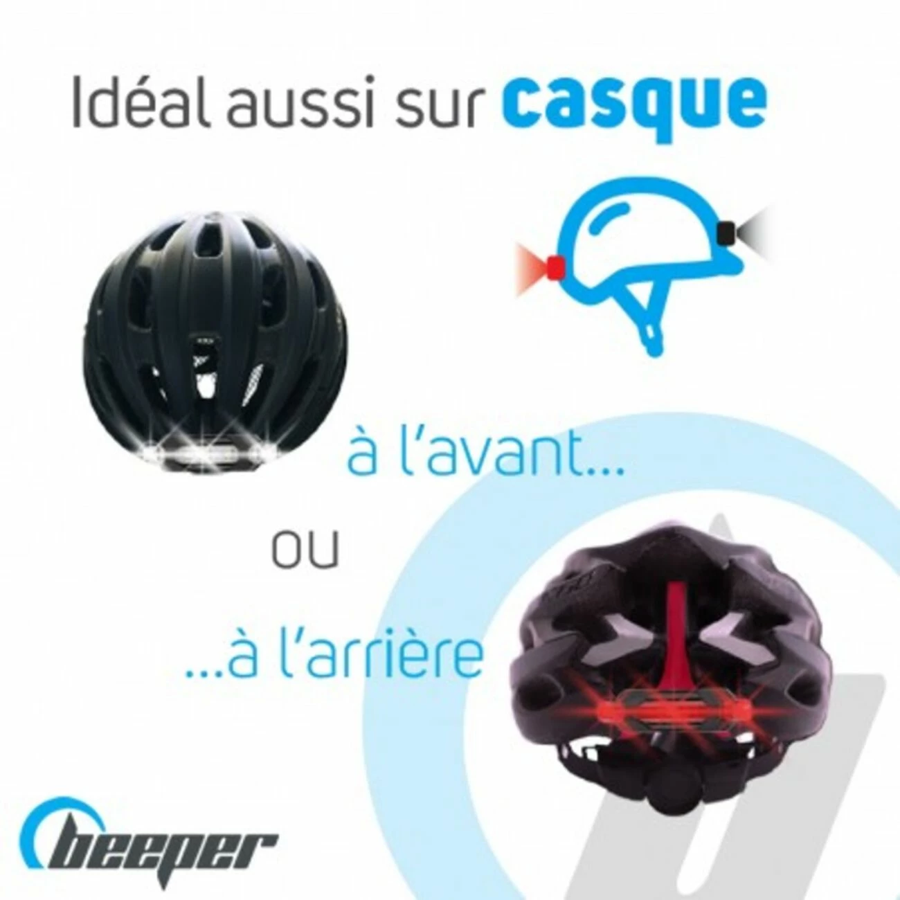 Acheter 😍 ACCESSOIRE BEEPER ROAD ECLAIRAGE AVANT LED ROUGE ✔️ – Image 3