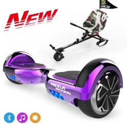 Nouveau 🔥 Mega Motion Pack Hoverboard 6.5"avec Bluetooth+hoverkart 🔥