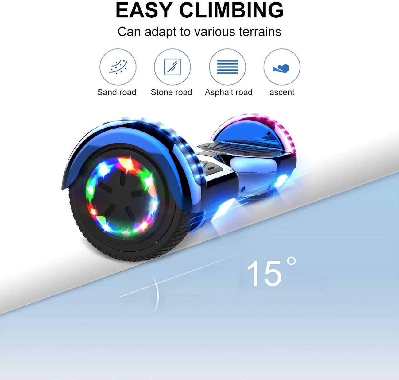 Coupon 🔔 Cool&fun Pack Hoverboard 6.5"avec Bluetooth+hoverkart 😉 – Image 5