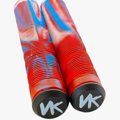 Bon marché 🔔 Nokaic Nokaic Poignees Mix Blanche/rouge/sky Par Trottinette Freestyle 🌟