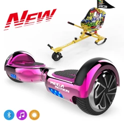 Vente flash ✔️ Mega Motion Pack Hoverboard 6.5"avec Bluetooth+hoverkart 💯