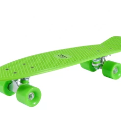 Nouveau ⌛ Hudora Hudora - Skateboard Retro - Vert Citron 🎁