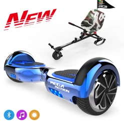 Le moins cher ⌛ Mega Motion Pack Hoverboard 6.5"avec Bluetooth+hoverkart 🎉