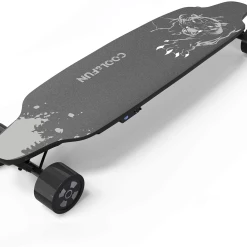 Tout neuf 💯 Rcb Rcb Skateboard Électrique Avec Télécommande, Planche À Roulettes À 4 Roues Avec Batterie Au Lithium Pour Débutants, Planche Cool Trick De 35,4 * 9 Inches Pour Adultes Et Adolescents 🔥