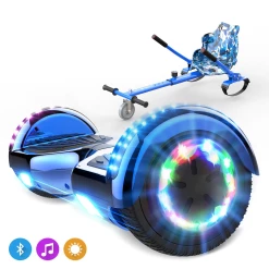 Coupon 🔔 Cool&fun Pack Hoverboard 6.5"avec Bluetooth+hoverkart 😉