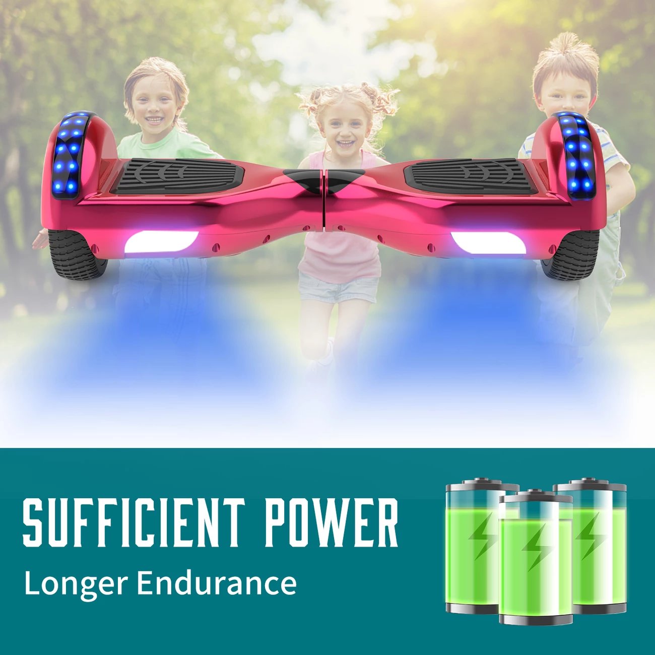 Top 10 ⭐ Cool&fun Microgo Hoverboard Gyropode Électrique Gokart Overboard Bluetooth 6.5" Self-balance Board Roues Led Flash Télécommande Et Sac 🎁 – Image 4