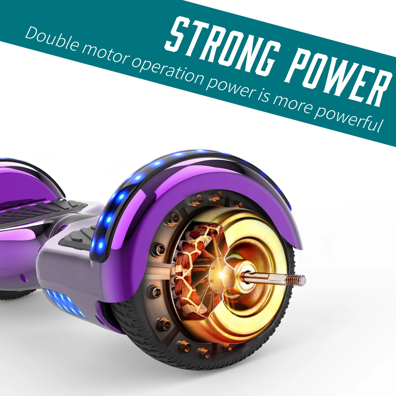 Top 10 💯 Cool&fun Microgo Hoverboard Gyropode Électrique Gokart Overboard Bluetooth 6.5" Self-balance Board Roues Led Flash Télécommande Et Sac 👏 – Image 3