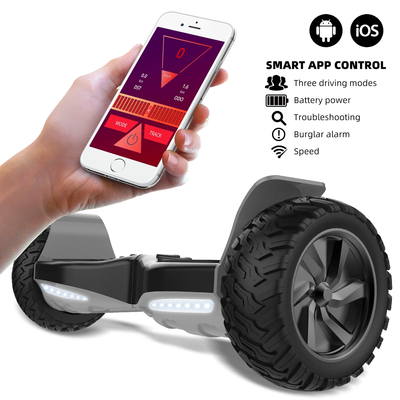 Offres ⭐ Cool&fun Pack Hoverboard 8.5"avec Bluetooth+hoverkart 😀 – Image 3