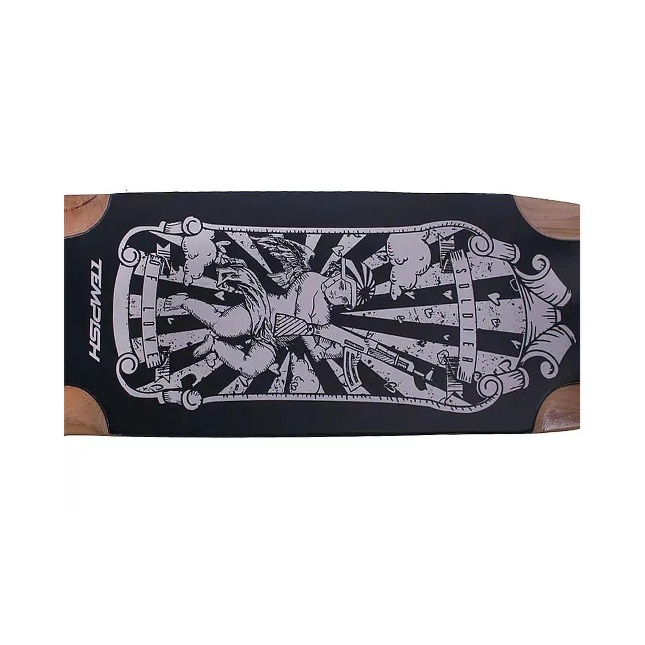 Nouveau 👏 Mode- Lifestyle Tempish Amar Longboard NOIR 🛒