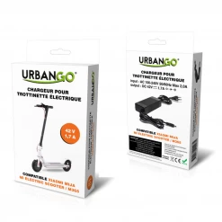 De gros 🛒 Trottinette Urbango Chargeur Trottinette Electrique Compatible Xiaomi Mi M365 ⌛