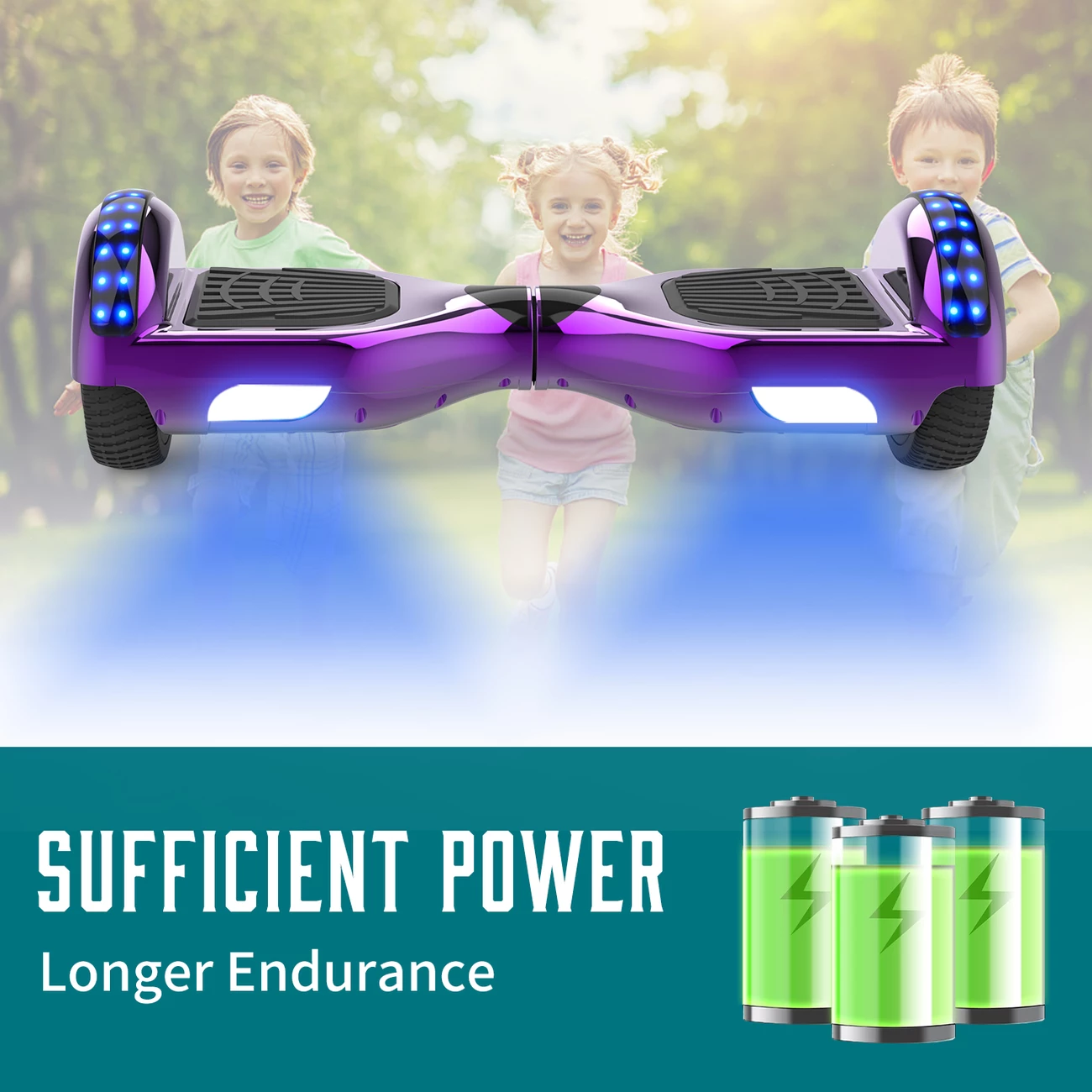 Offres 😍 Cool&fun Microgo Hoverboard Gyropode Électrique Gokart Overboard Bluetooth 6.5" Self-balance Board Roues Led Flash Télécommande Et Sac 😉 – Image 4