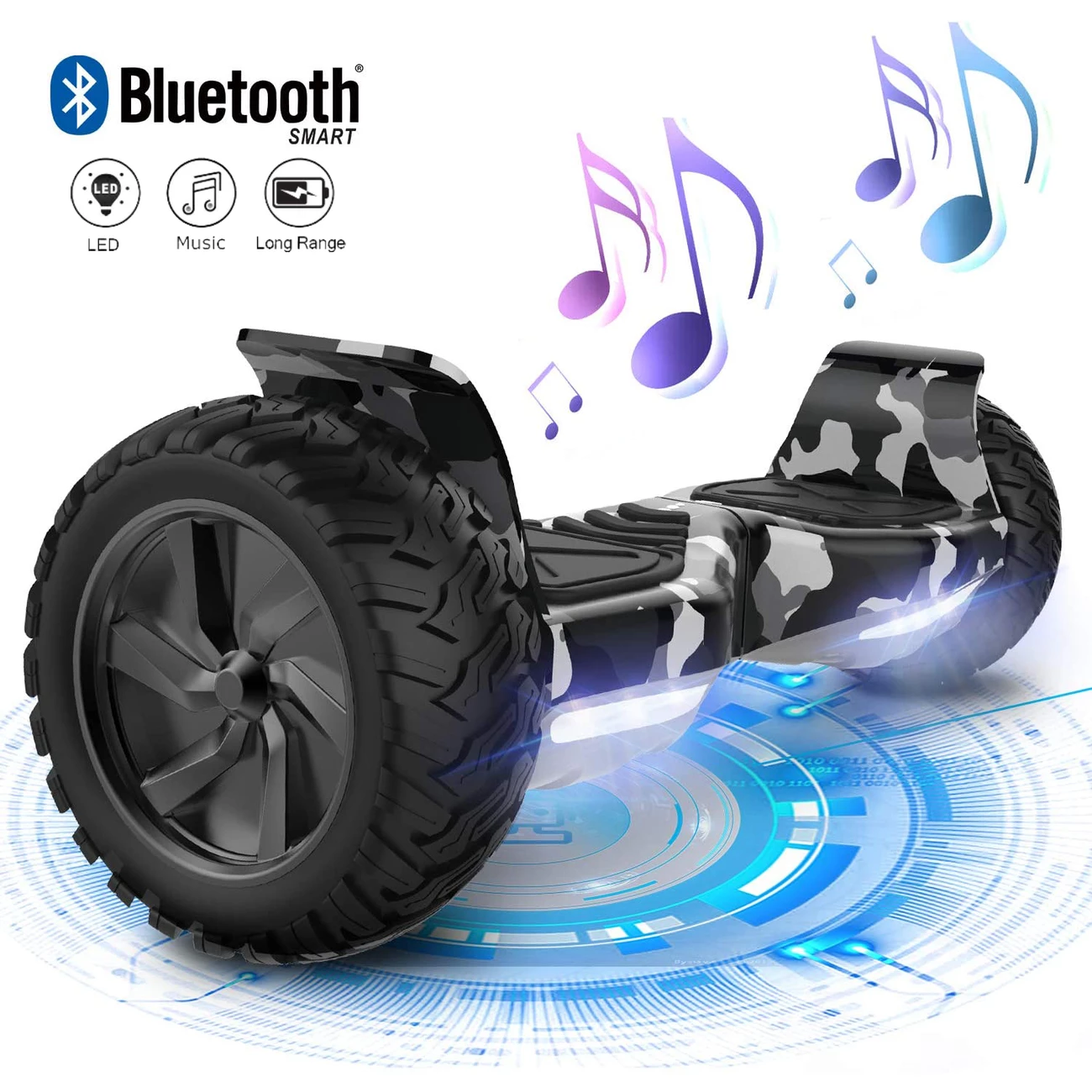 Vente flash 💯 Cool&fun Pack Hoverboard 8.5"avec Bluetooth+hoverkart 💯 – Image 4