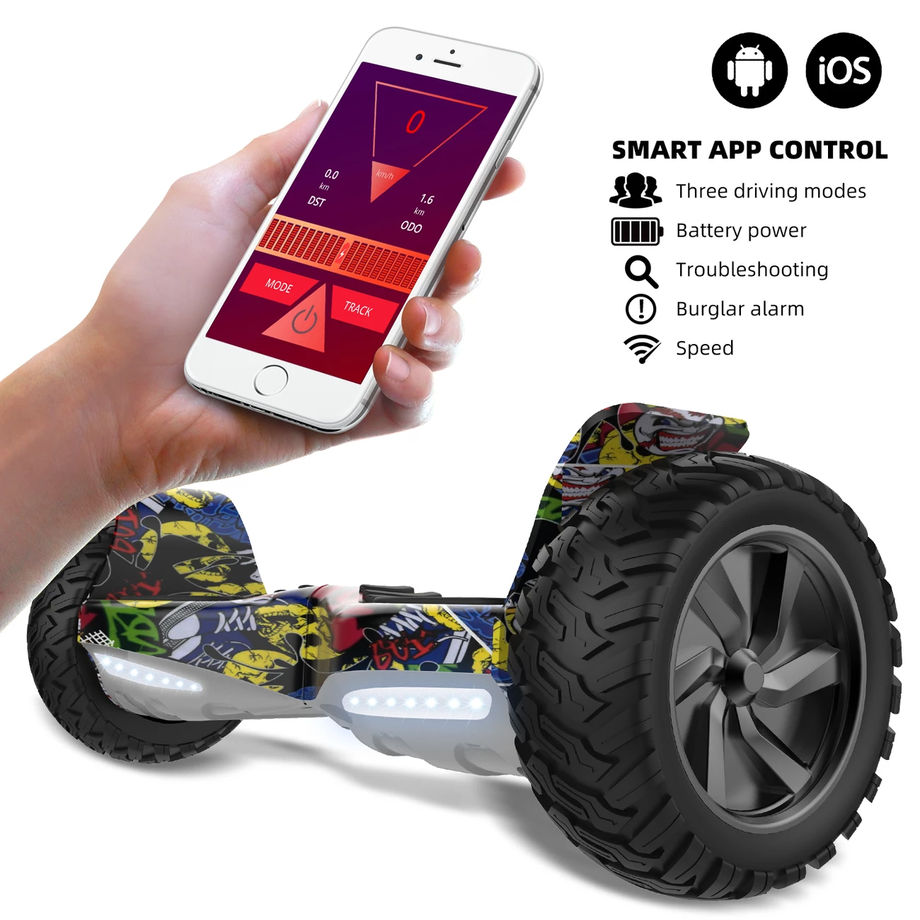 Coupon ✔️ Cool&fun Pack Hoverboard 8.5"avec Bluetooth+hoverkart ⭐ – Image 3
