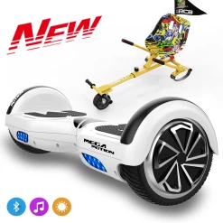 Promo ✔️ Mega Motion Pack Hoverboard 6.5"avec Bluetooth+hoverkart 🔥